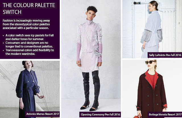 "#Trendstop Consumer trends on #WeConnectFashion. Insight: The Color Palette Switch