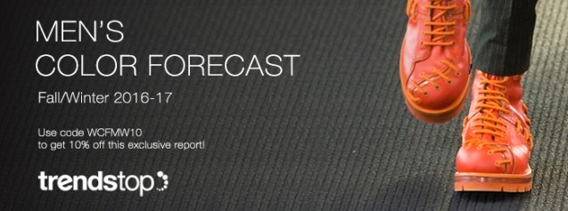 Fall/Winter 2016-17 Men’s Color Forecast Report, Wintry Blues