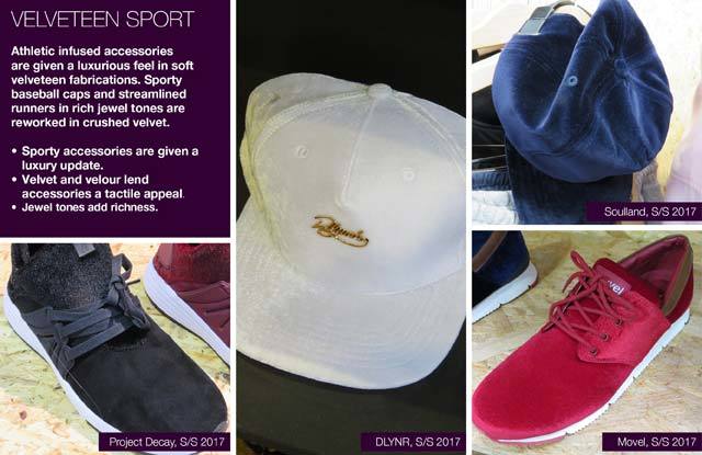 #Trendstop SS17 Mens tradeshow insight on #WeConnectFashion. Key Essential Theme: Velveteen Sport