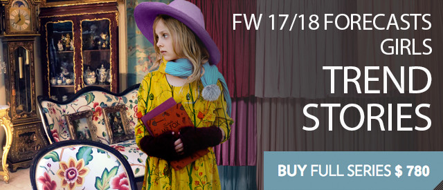 Kids fw 17 18 top trend theme for girls bon vivant trendshop fw1718 girls stories