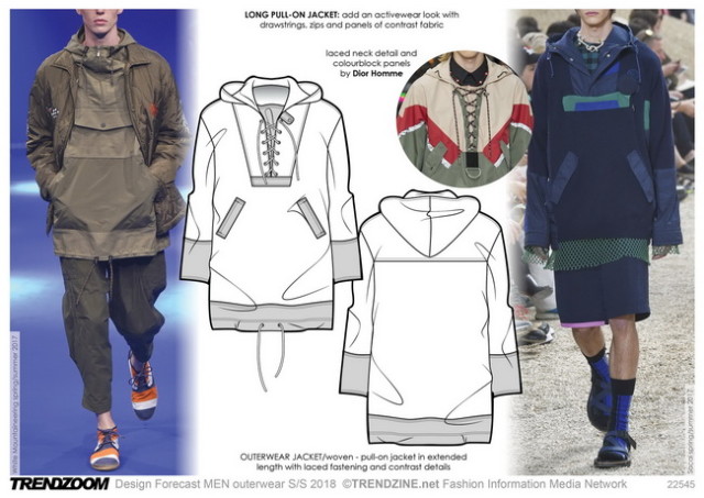 #Trendzine SS 2018 trends on #WeConnectFashion. Menswear, Outerwear