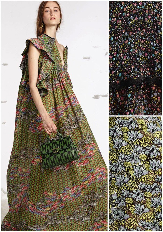 Patternbank on #WeconnectFashion. NYFW Spring 2017 - Cynthia Rowley, photo courtesy of #Vouge
