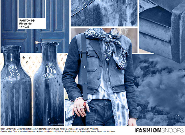 #Pantone #FashionSnoops NYFW Fall 2016 Report on #WeConnectFashion. Key Color: Riverside
