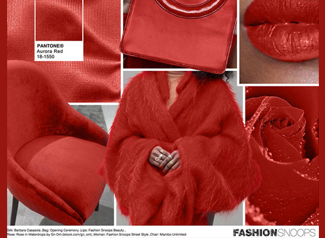 #Pantone #FashionSnoops NYFW Fall 2016 Report on #WeConnectFashion. Key Color: Aurora Red