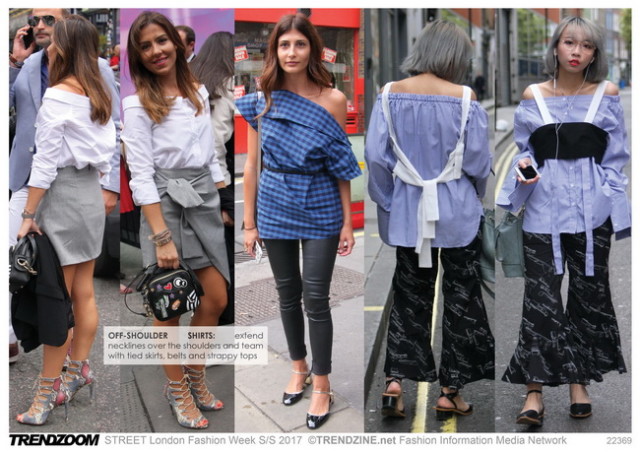 #Trendzine SS 2017 trends on #WeConnectFashion. STREET London Fashion Week: Women's - Fashion