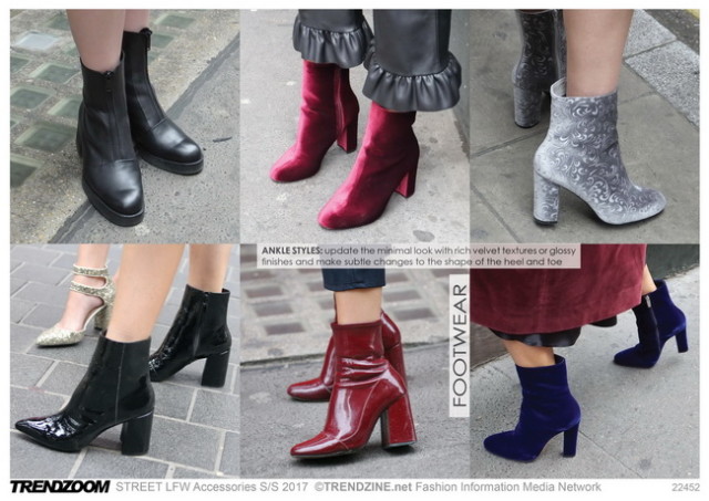 #Trendzine SS 2017 trends on #WeConnectFashion. STREET London Fashion Week: Footwear