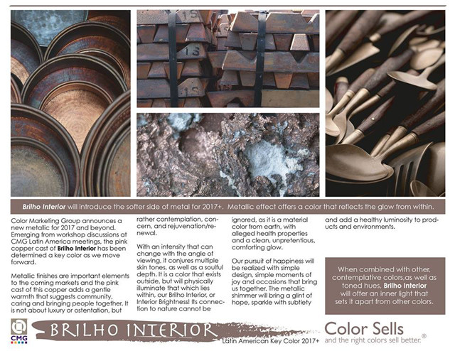 Color Marketing Group presents its key color for Latin America in 2017+