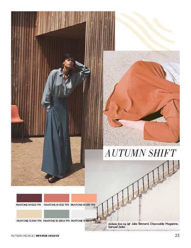 #Pattern People FW 18/19 trend preview, Autumn Shift, on #WeConnectFashion