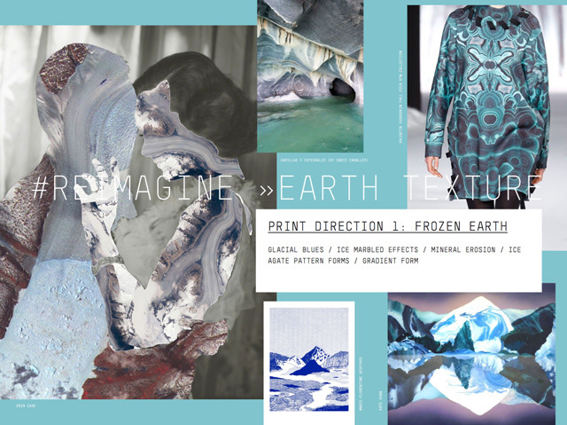 #Patternbank FW 17/18 print direction on #WeConnectFashion: Reimagine > Earth Texture.