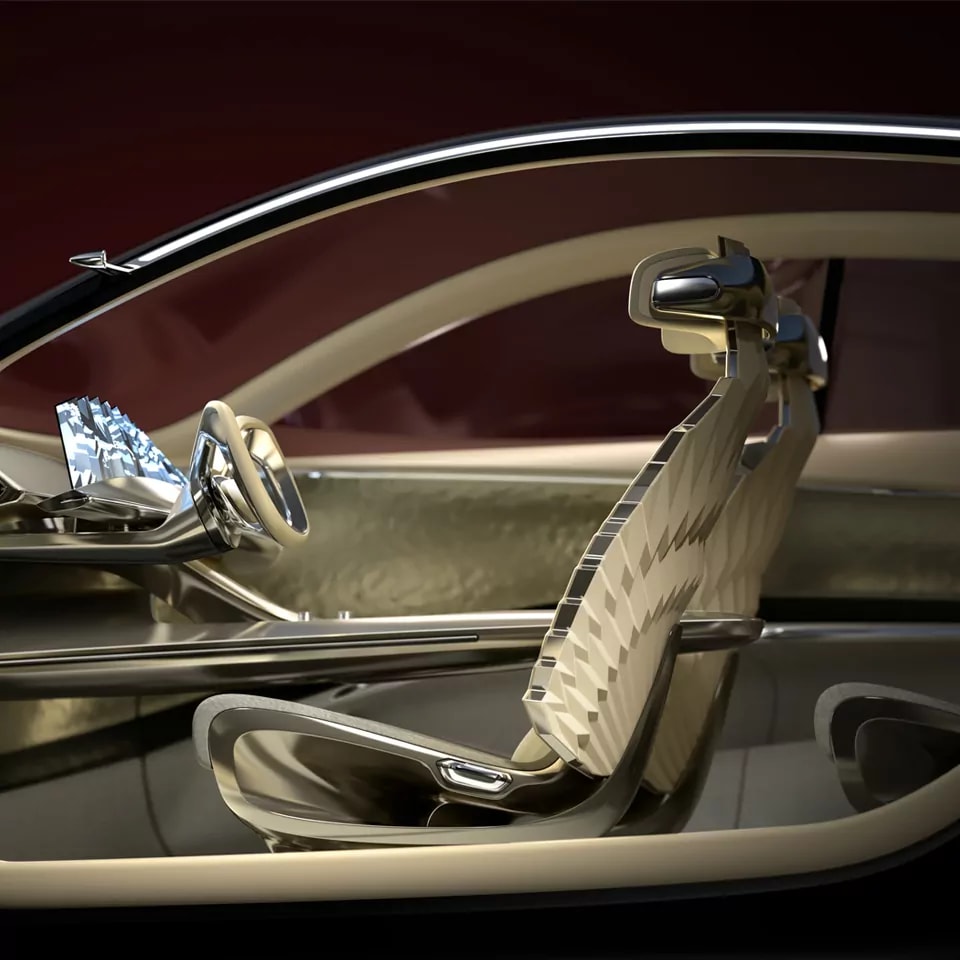 Innenraum eines neuen Kia Prototypen