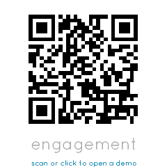 engagement app demo qr-code