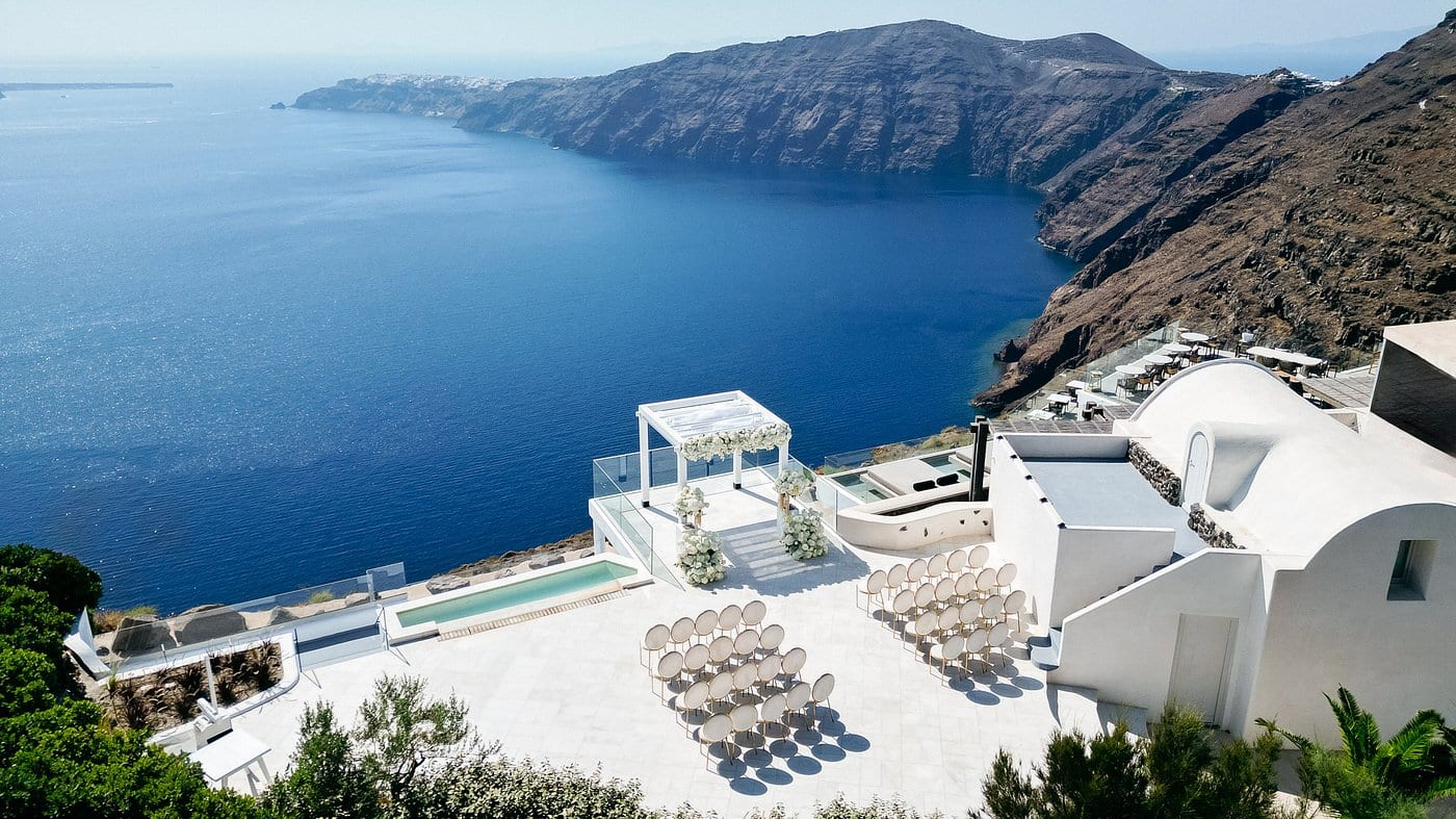 Rocabella Hotel Santorini - Hotel, Resort wedding venue in Santorini, Greece