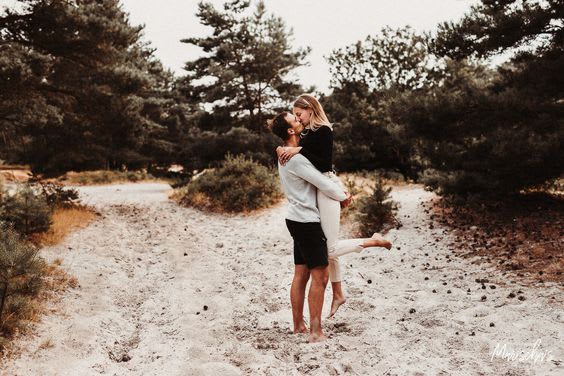 koppel-fotoshoot-duinen-bos