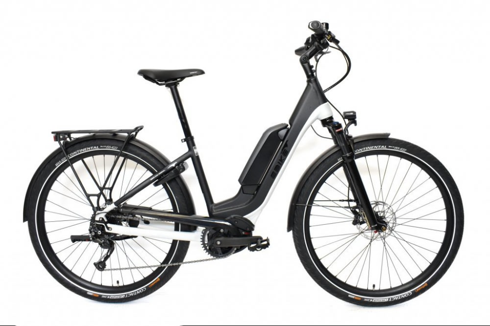 EBIKE TREKKING Advanced Wave Alivio 45 Schwarz