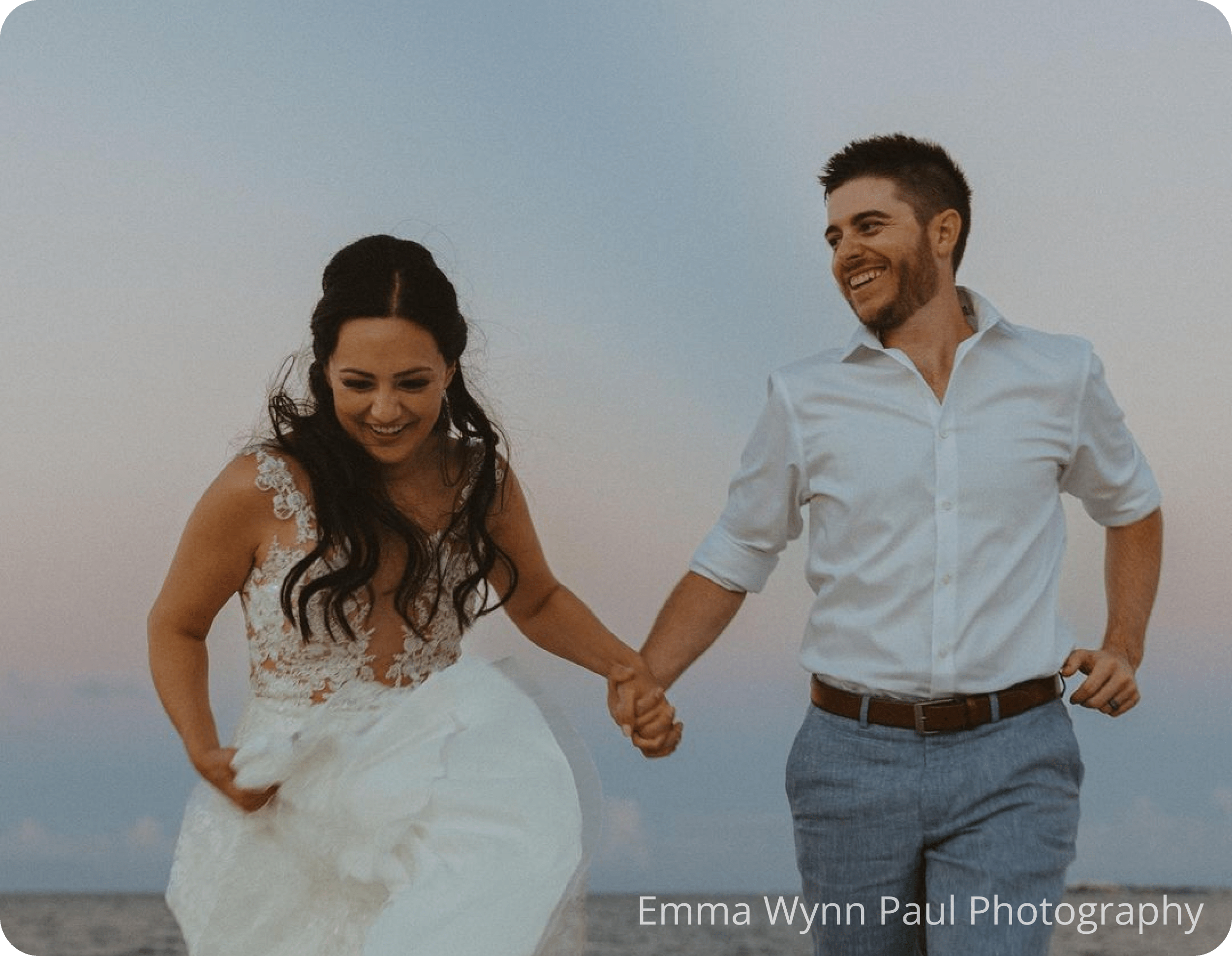 Coney Island Elopement Couple