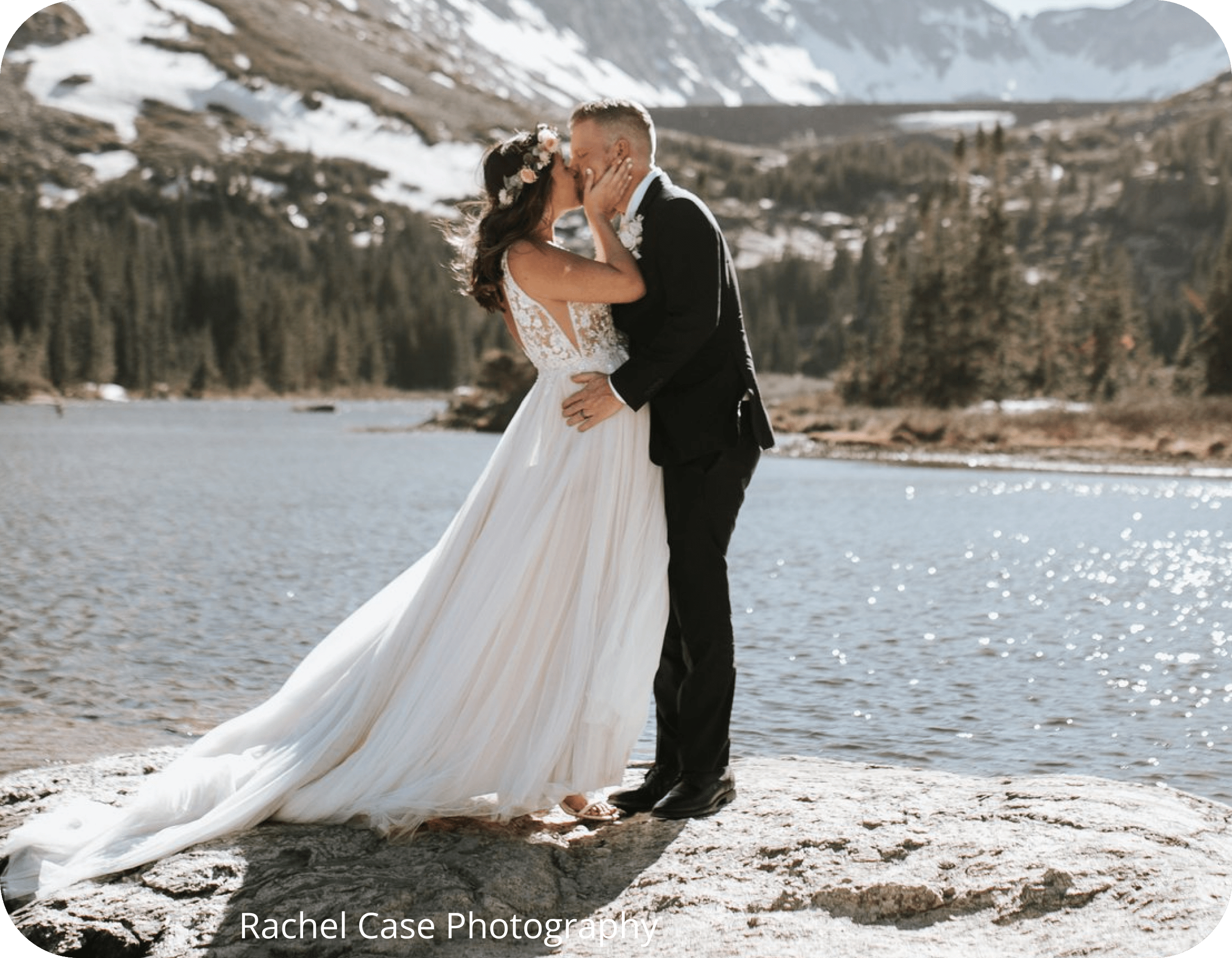 Glacier National Park Elopement Couple