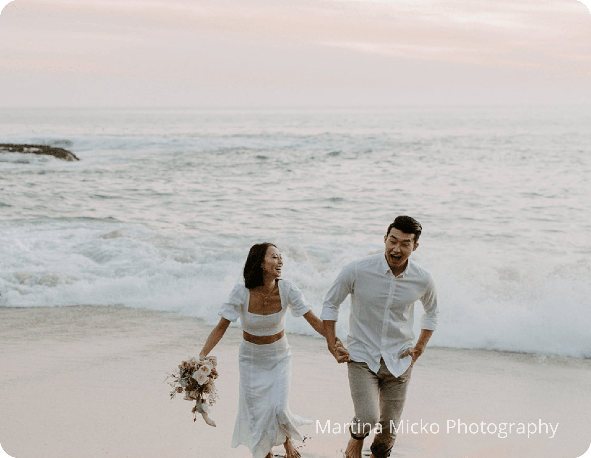 Key West Elopement Couple