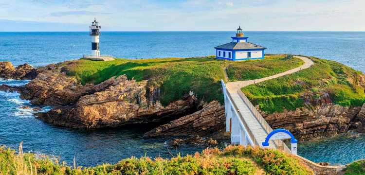 Faro de Ribadeo, Galicia