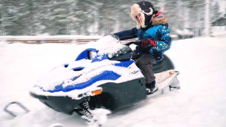 Motoneige pour les enfants