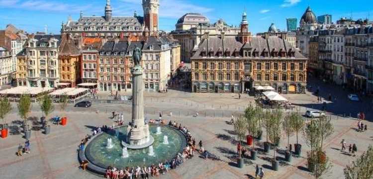 vieux Lille centre grand place voyage