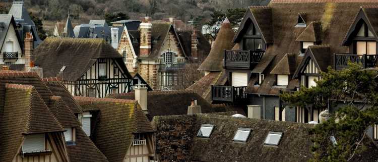 Les toits de Deauville