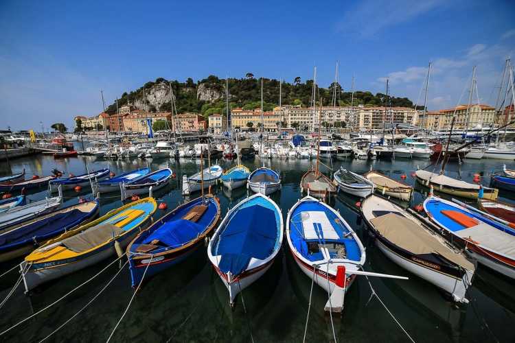 Le port de Nice en amoureux