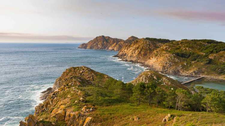 Ruta de Monteagudo, Islas Cíes