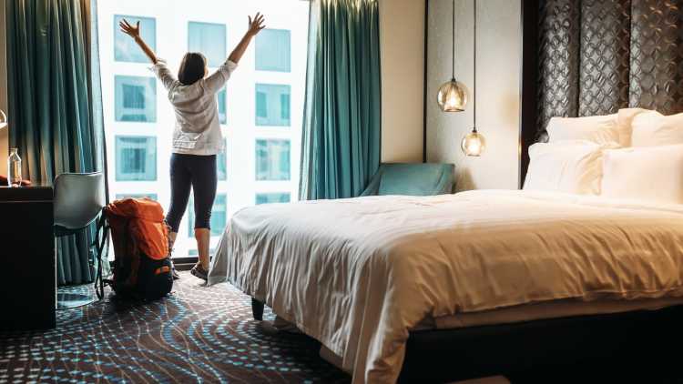 luxe hotelkamer reis