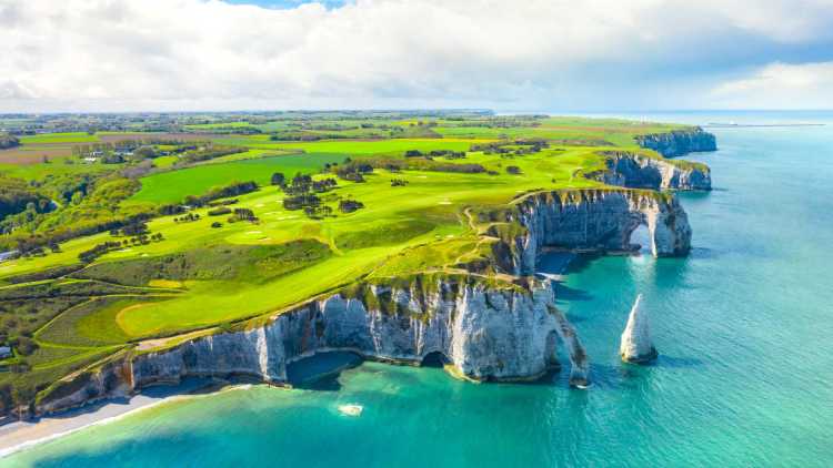 La Côte d’Albâtre : Étretat