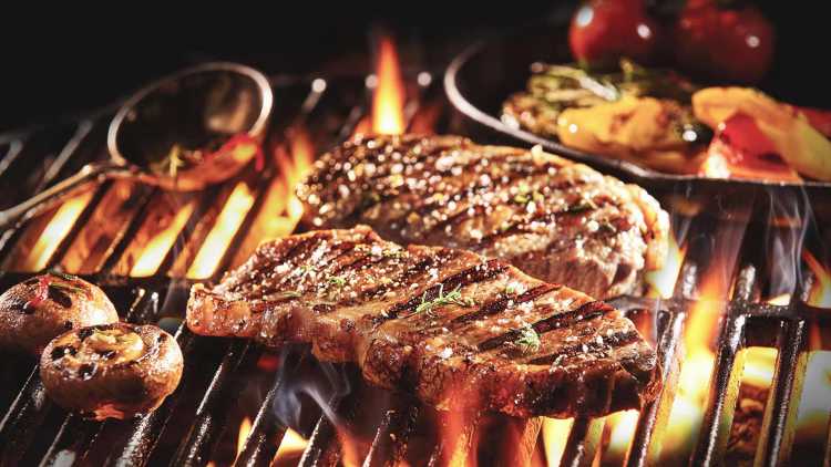 Carne a la brasa