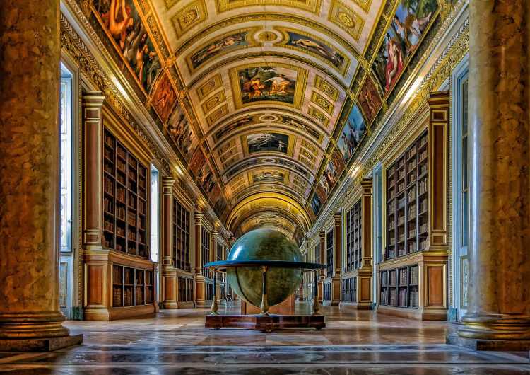 Galerie intérieure du Château de Fontainebleau