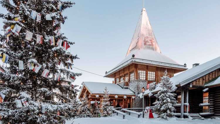 Maison du père Noël à Rovaniemi, Finlande