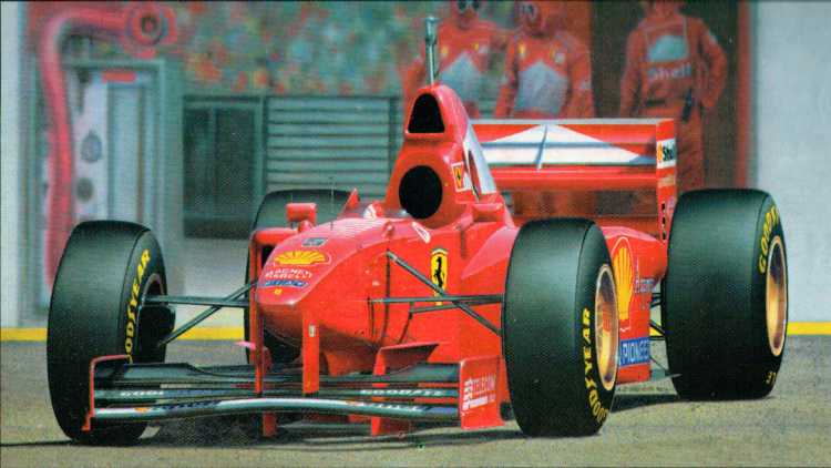 La monoposto Ferrari