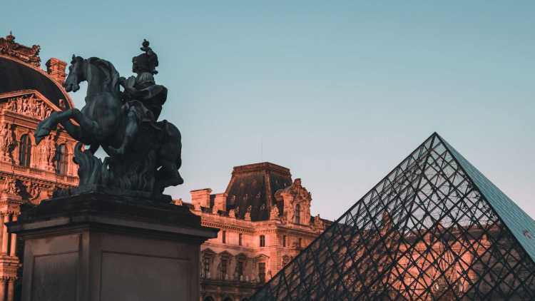 Louvre museum, Parijs