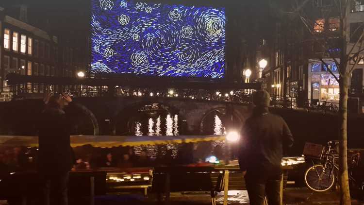 Amsterdam tijdens lichtfestival