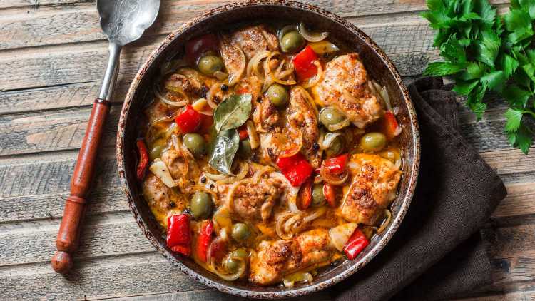 Pollo moruno