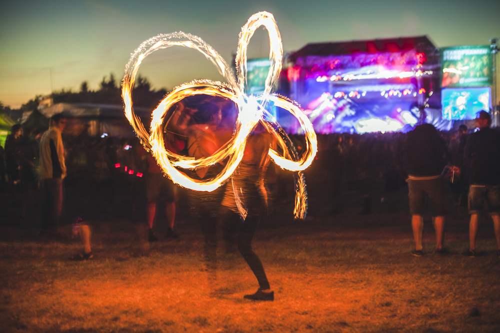 Fire Show at Sunburn