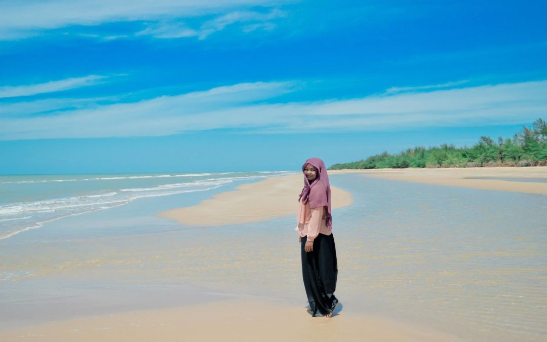 Pantai Lombang Surga Pribadi Di Pulau Garam Wego Indonesia