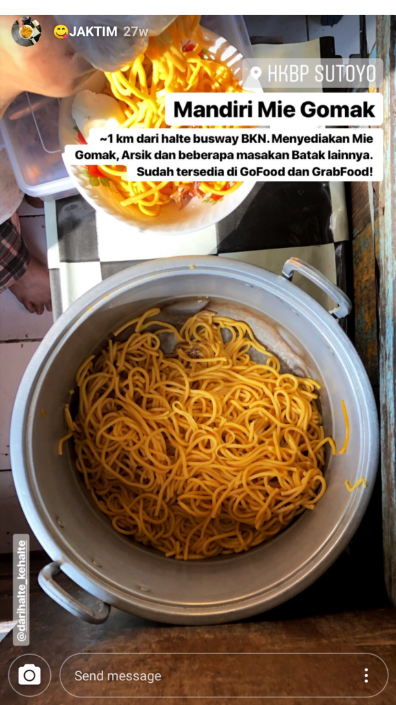 Menu sarapan