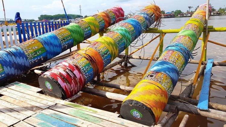 Kota dengan Festival Lebaran Unik - Festival Meriam Karbit, Pontianak