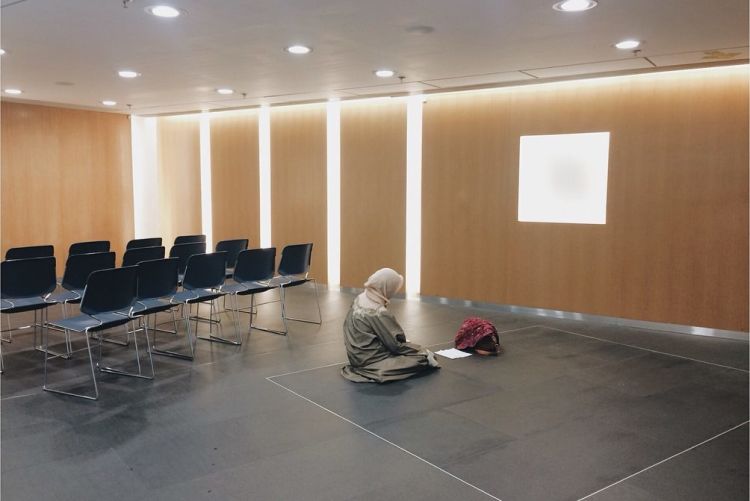 Ruang salat atau Prayer Room di Hong Kong International Airport