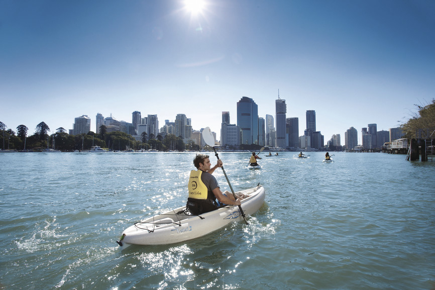 Dayung Kayak di Tengah Kota, Cuma di Brisbane Wego Indonesia Travel Blog