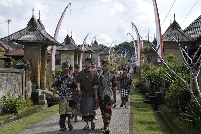 Melebur dengan tradisi di Desa Penglipuran Bali