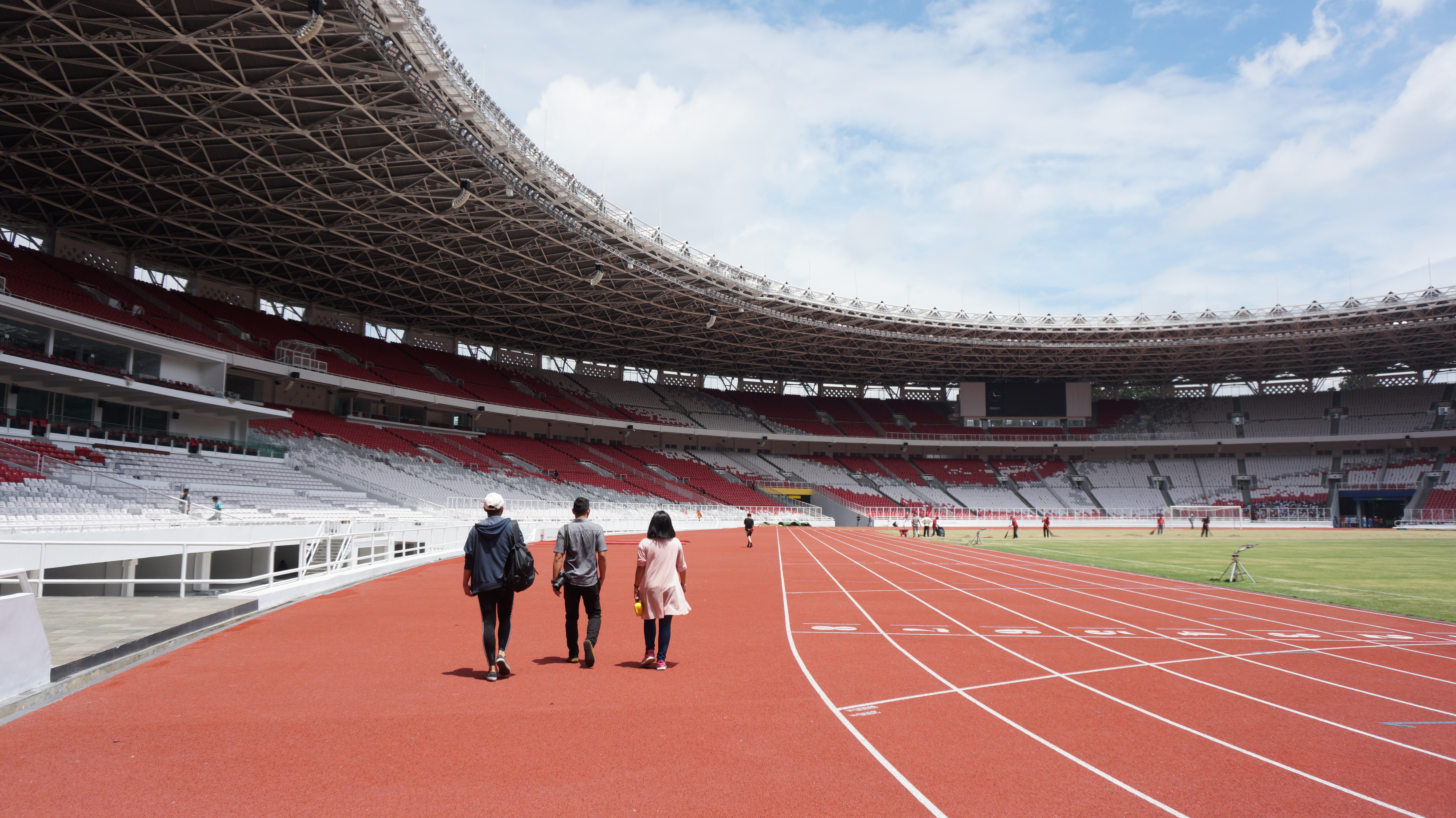 Kerennya Wajah Gelora Bung Karno Menyambut Asian Games 