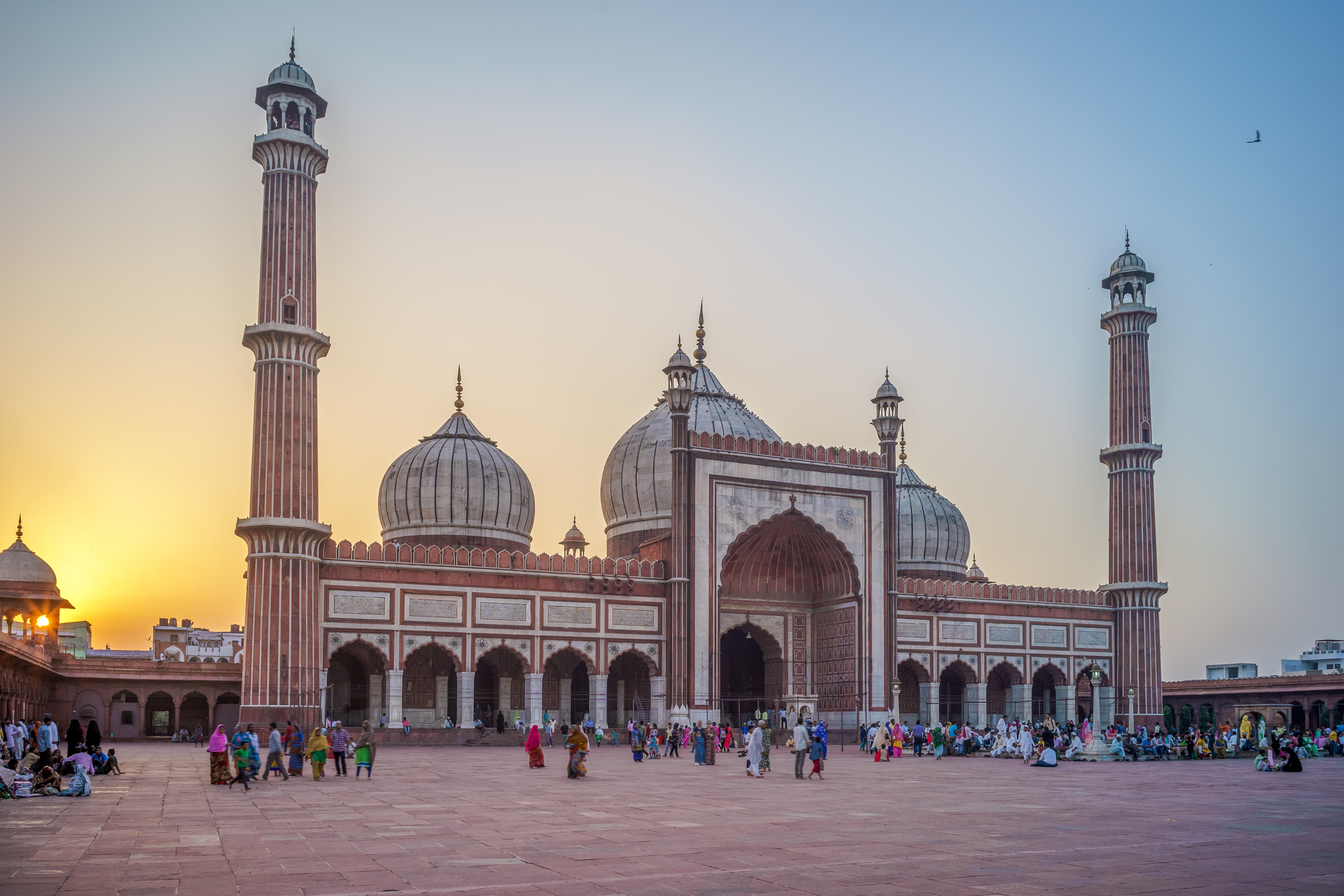 One of the Largest Mosques in India