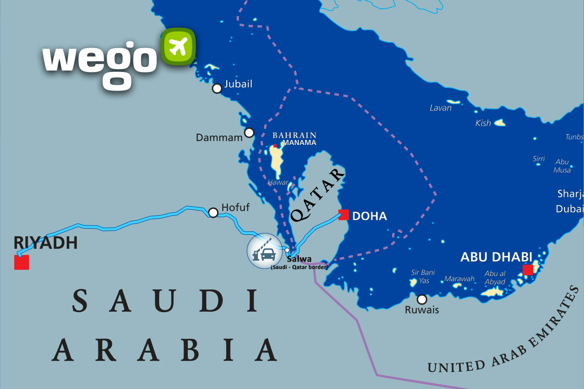 travel from qatar to saudi arabia by road