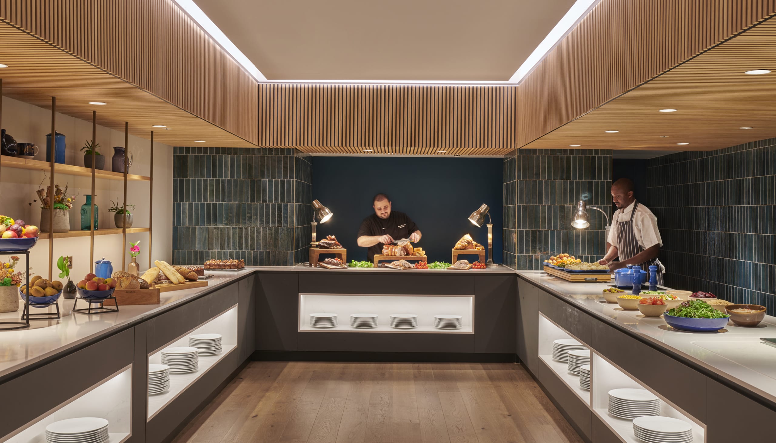 Buffet Area   Hyatt Hotels London Stratford (3)