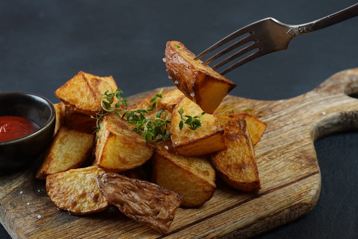 Potato Wedges  Salsa
