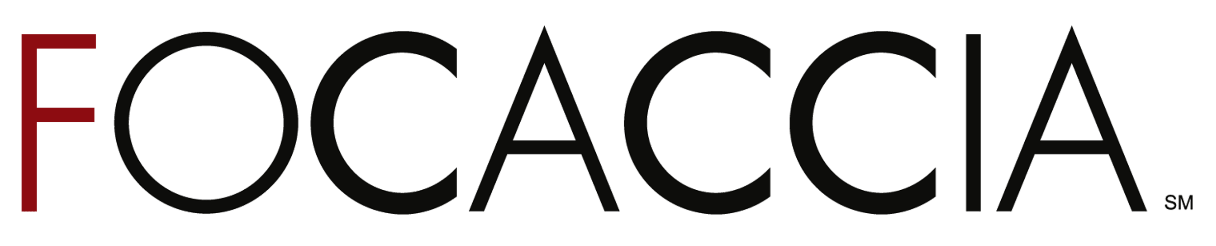 Focaccia Logo (black Color)