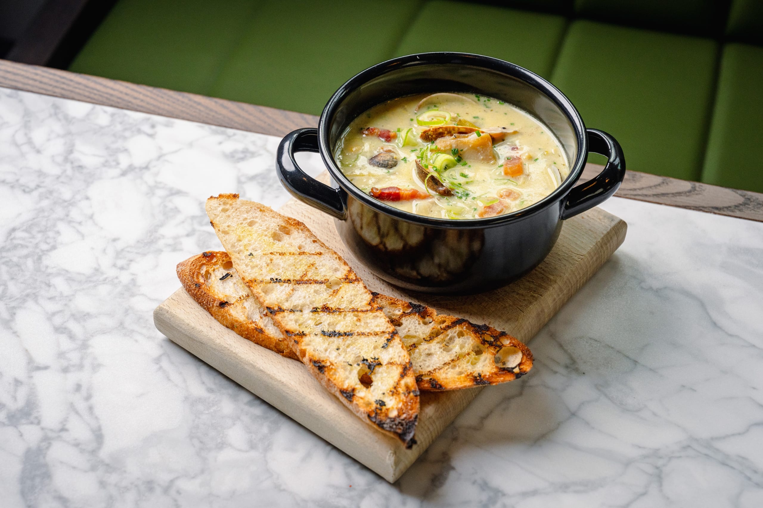 Hyatt Regency London Blackfriars N Yn Lon Soho Haddock and Clam Chowder 2